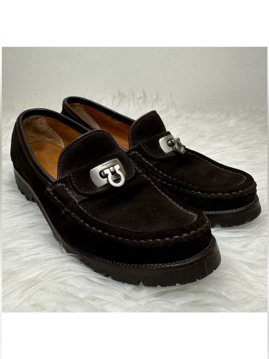 Salvatore Ferragamo Shoes - Salvatore Ferragamo Women’s Suede Loafers Size 5.5